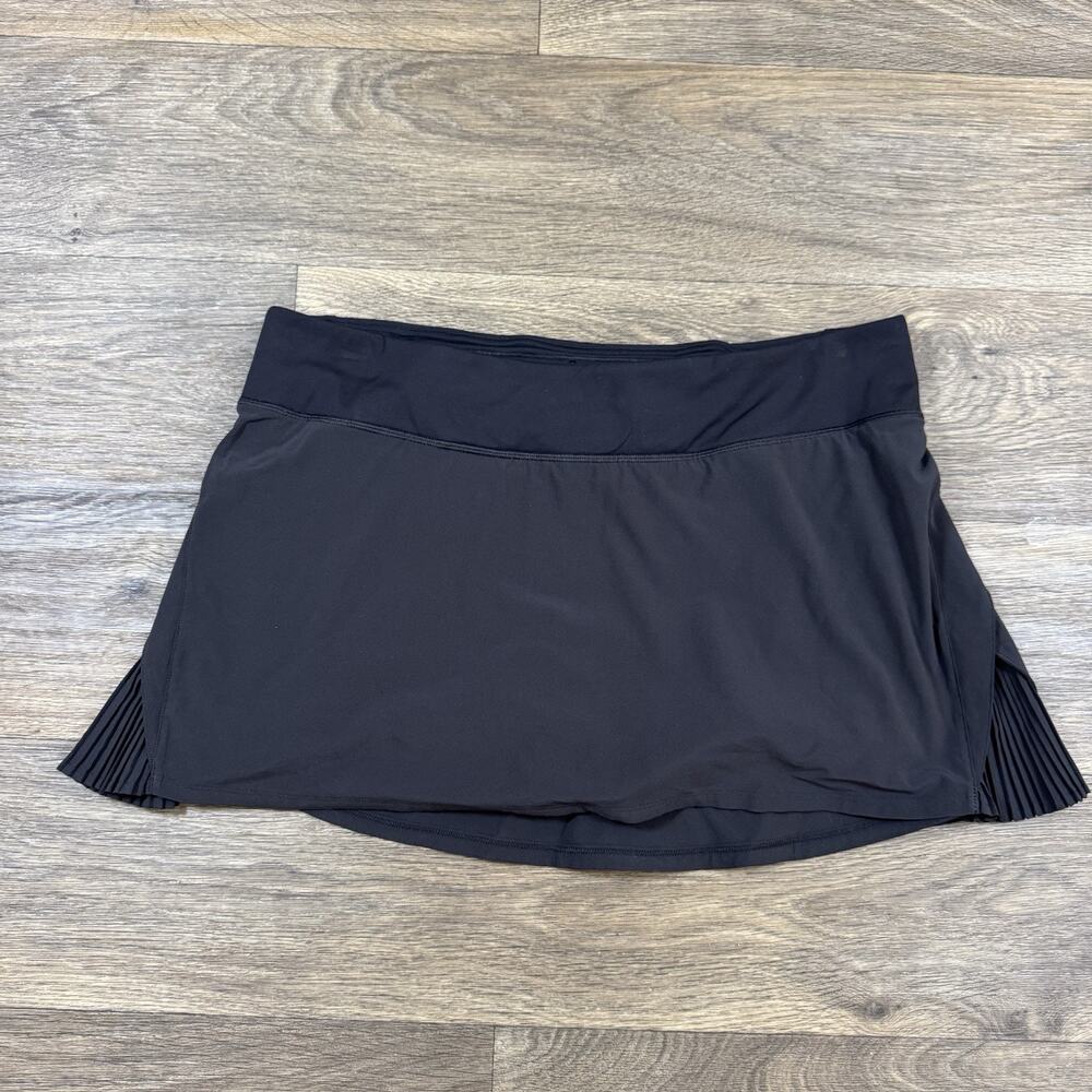 lululemon athletica Black Athletic Skort